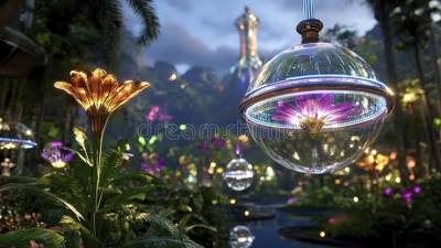 A fantasy AI park